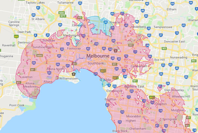 Melbourne Coverage