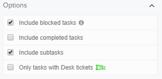 Hide Subtasks