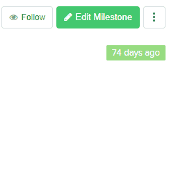 Change history Milestone