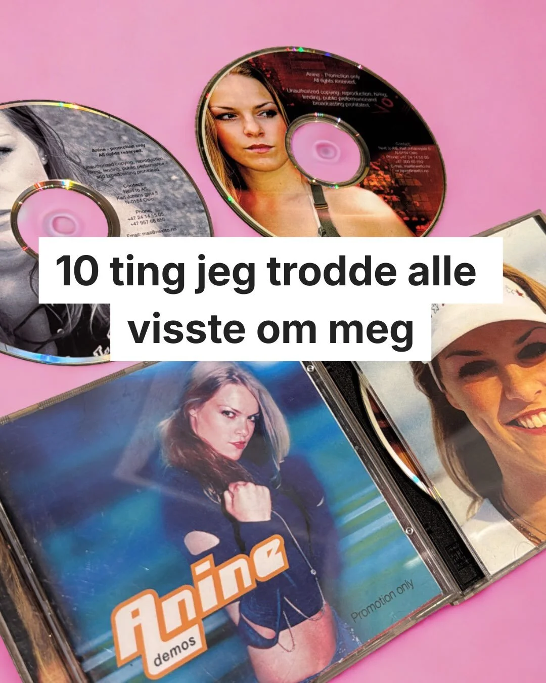 &Aring;penbare fakta for meg er kanskje ikke det for alle andre. Var det noen du ikke visste? #10tingommeg #&aring;penbarefakta #norskmusikk #throwback