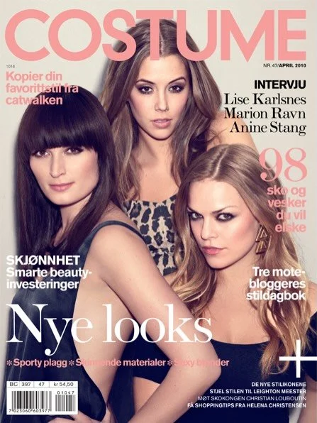 F&oslash;rste gang jeg var covergirl var p&aring; @costumenorge i 2010! Jeg hadde akkurat kommet hjem fra LA med en single i bagasjen, og Costume og @vanessarudjord turte &aring; l&oslash;fte meg frem og sette meg p&aring; forsiden (i veldig godt sel