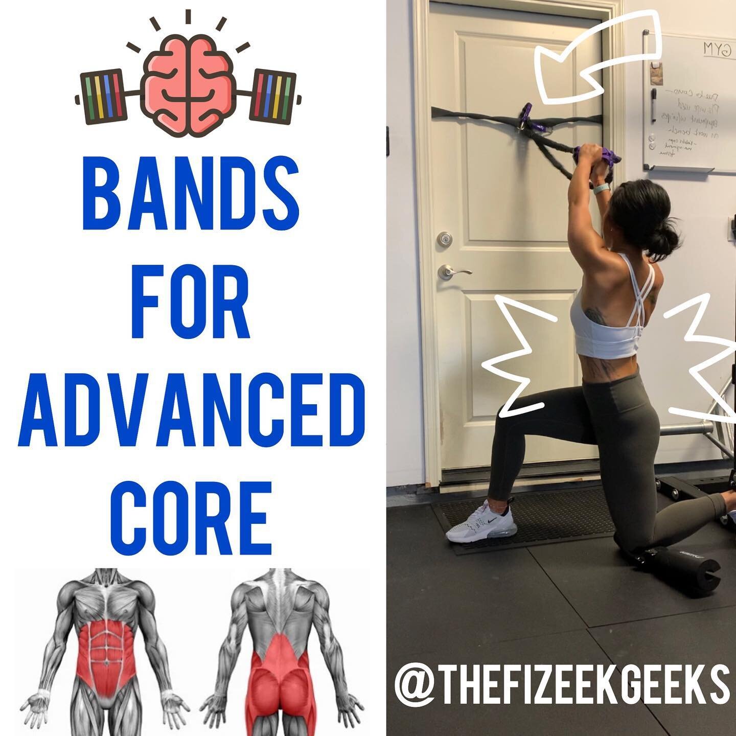 Rotational Core Stability
🌪🌪🌪
We&rsquo;re back with advanced core activities using resistance bands! We live our lives in 3 dimensions so our core should be able to move in those planes as well. We often see work-related injuries as a result of be