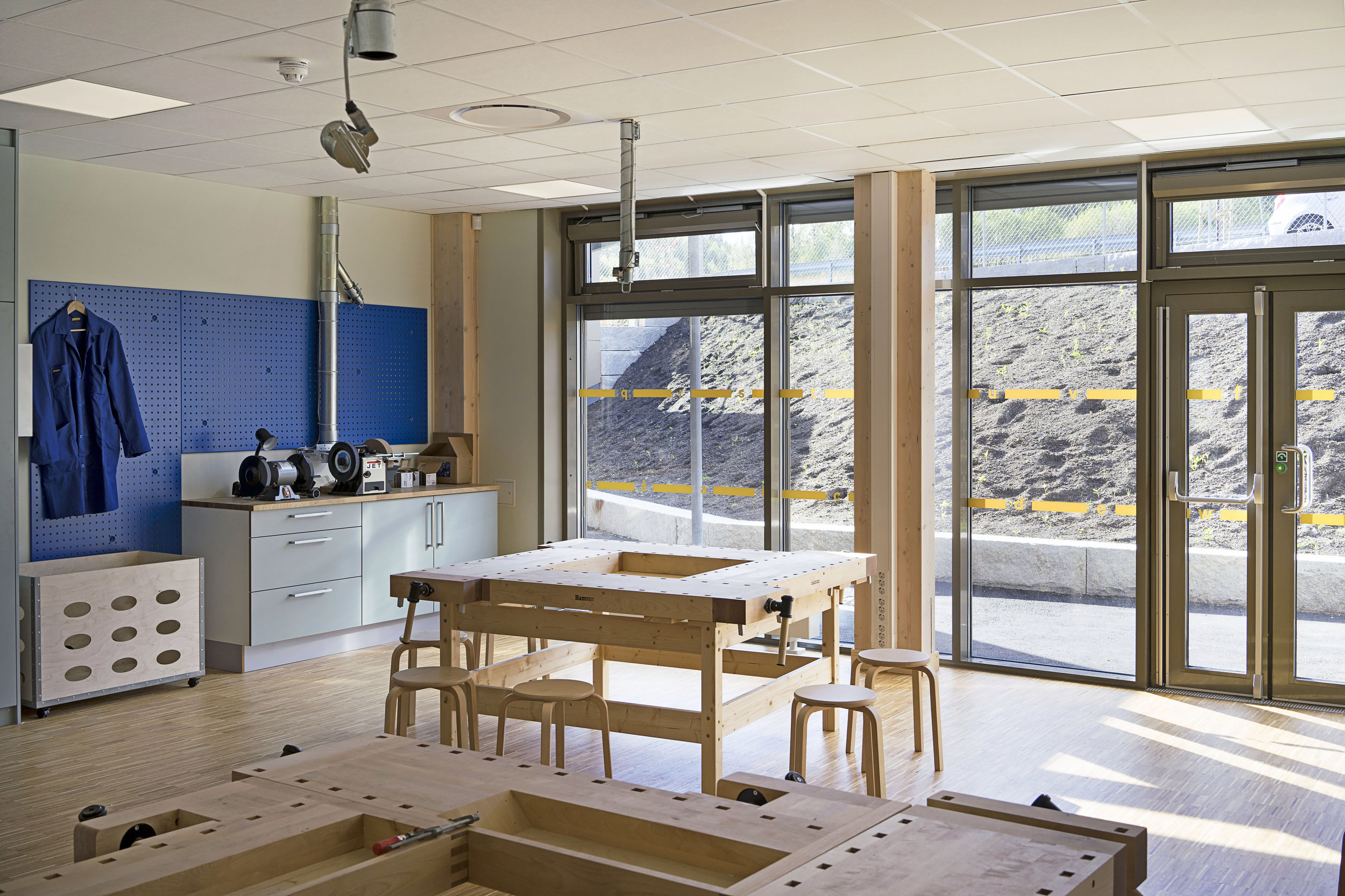 Planforum Arkitekter_Ytre Enebakk skole_Foto Eli Haugen Sandnes_Sløyd 03.jpg