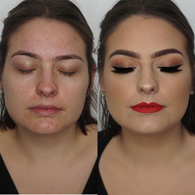STUNNINGG! This look has to be one of my favourites! Book in now for formals, weddings or special events! 💕☺️ Key Products:
@maccosmetics Studio fix fluid
@anastasiabeverlyhills brow powder in Chocolate
@inglotcosmetics 77 Gel Liner
@glambymanica