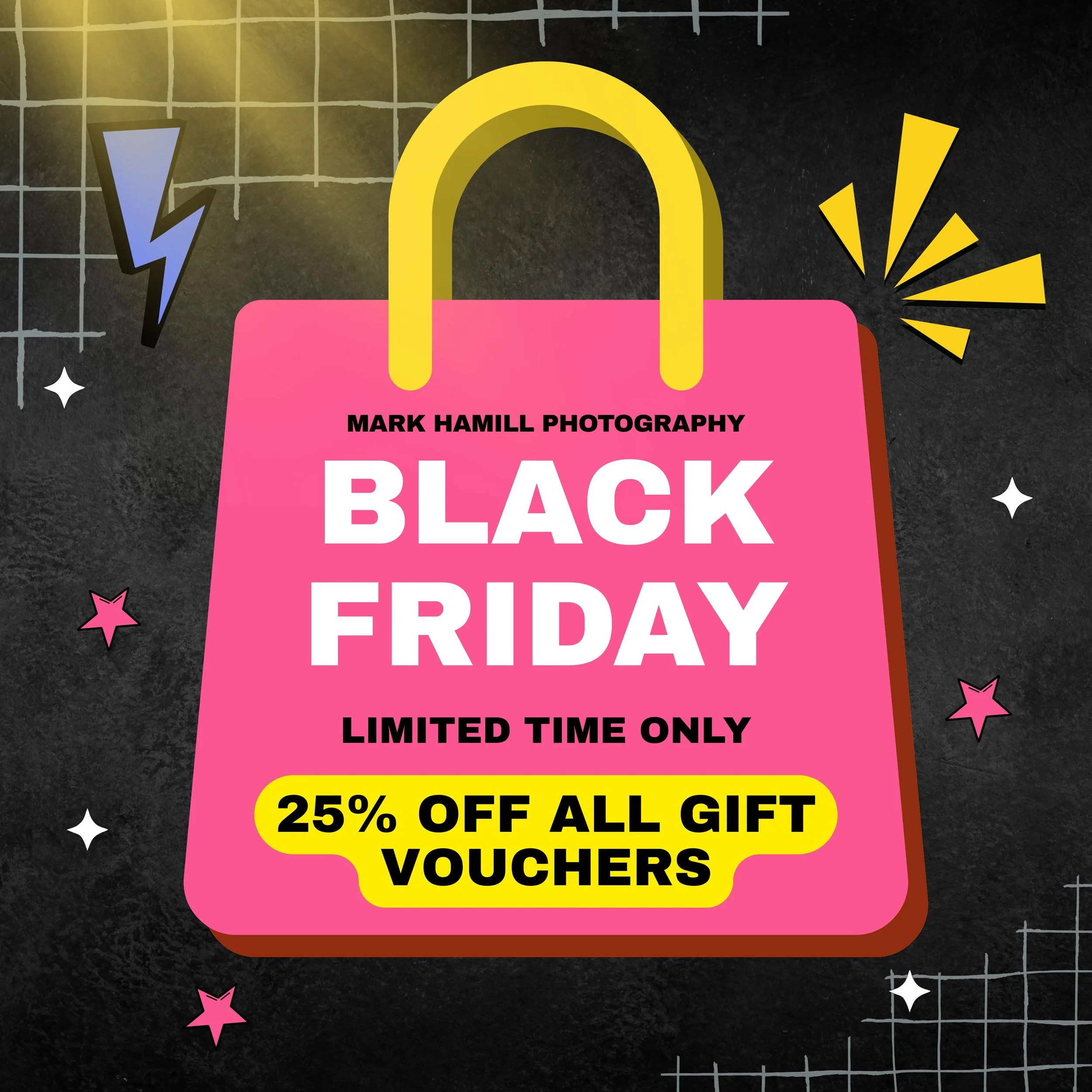 Pink Yellow and Black Dynamic Black Friday Sale Facebook Post (Square).jpg (Copy)