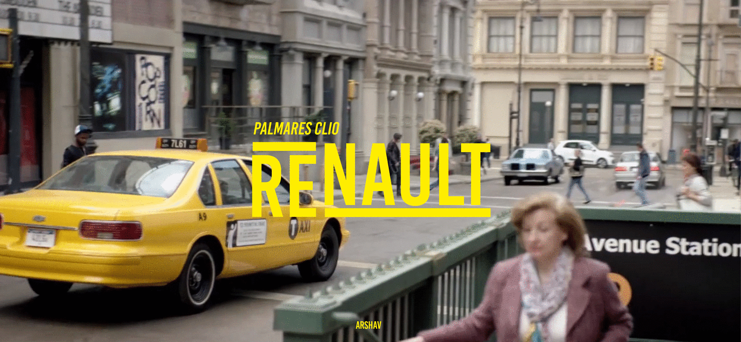 RENAULT Agence PUBLICIS / Production INSURRECTION / Réalisation FRYDMAN / Outils visuels ARSHAV
