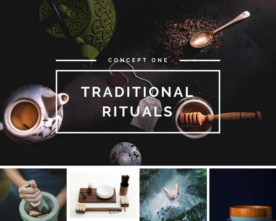 Japanese beauty concepts - analog traditional rituals