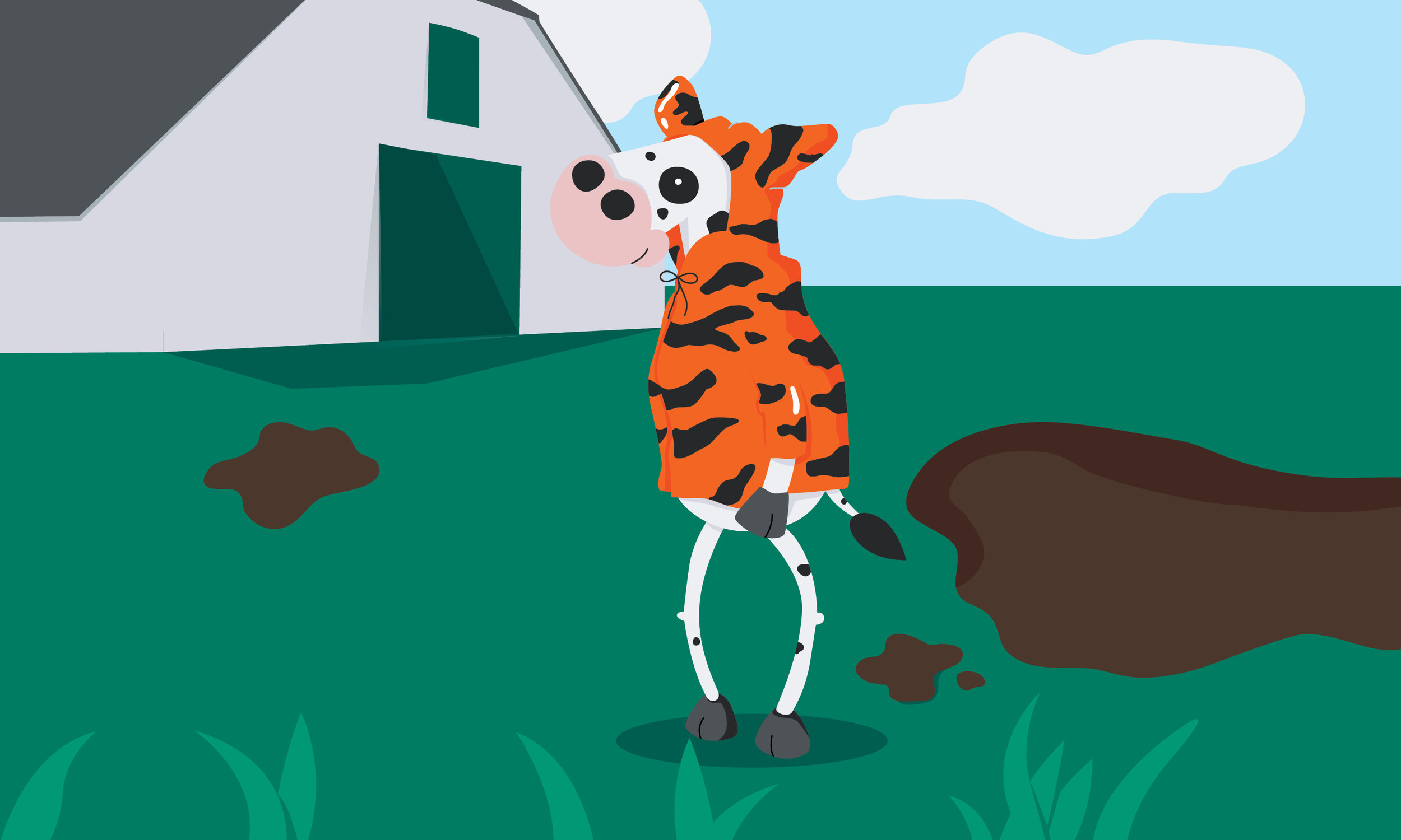 Ik heb het verhaal tot leven mogen brengen in illustratie en ontwerp.