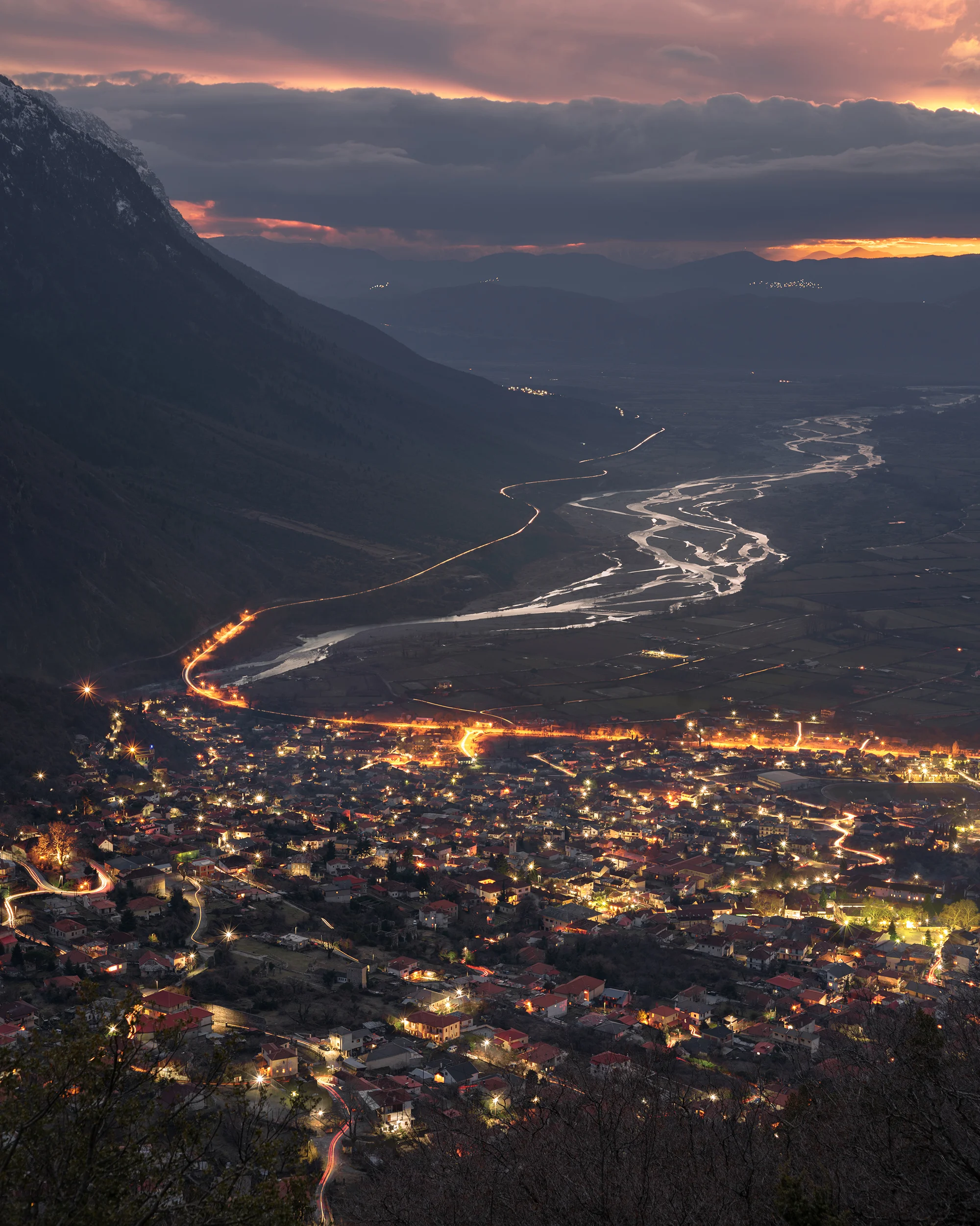 RIVER SUNSET - KONITSA