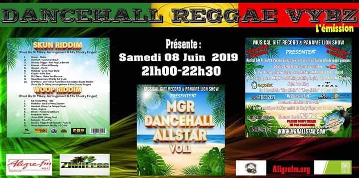 MGR DANCEHALL ALLSTAR Sur Aligre FM