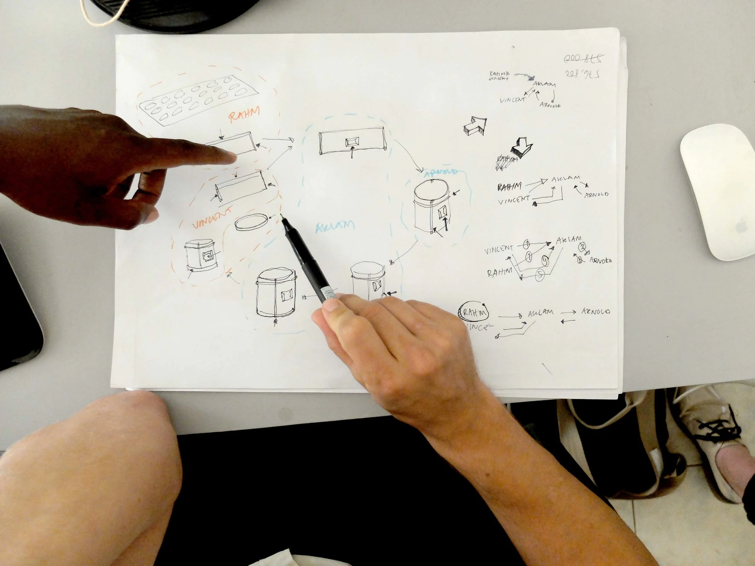 1503-GBE-Lawrence DwB-Thomas DwB-sketching the stove production flow.jpg