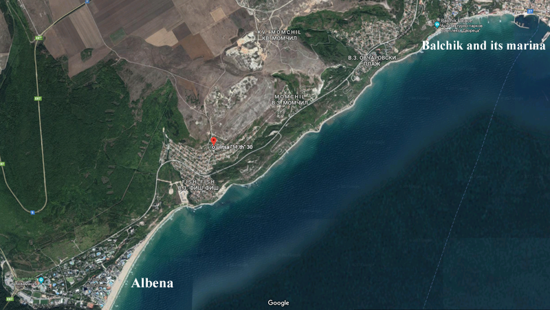 Villa Magdalen, situated between Albena and Balchik.