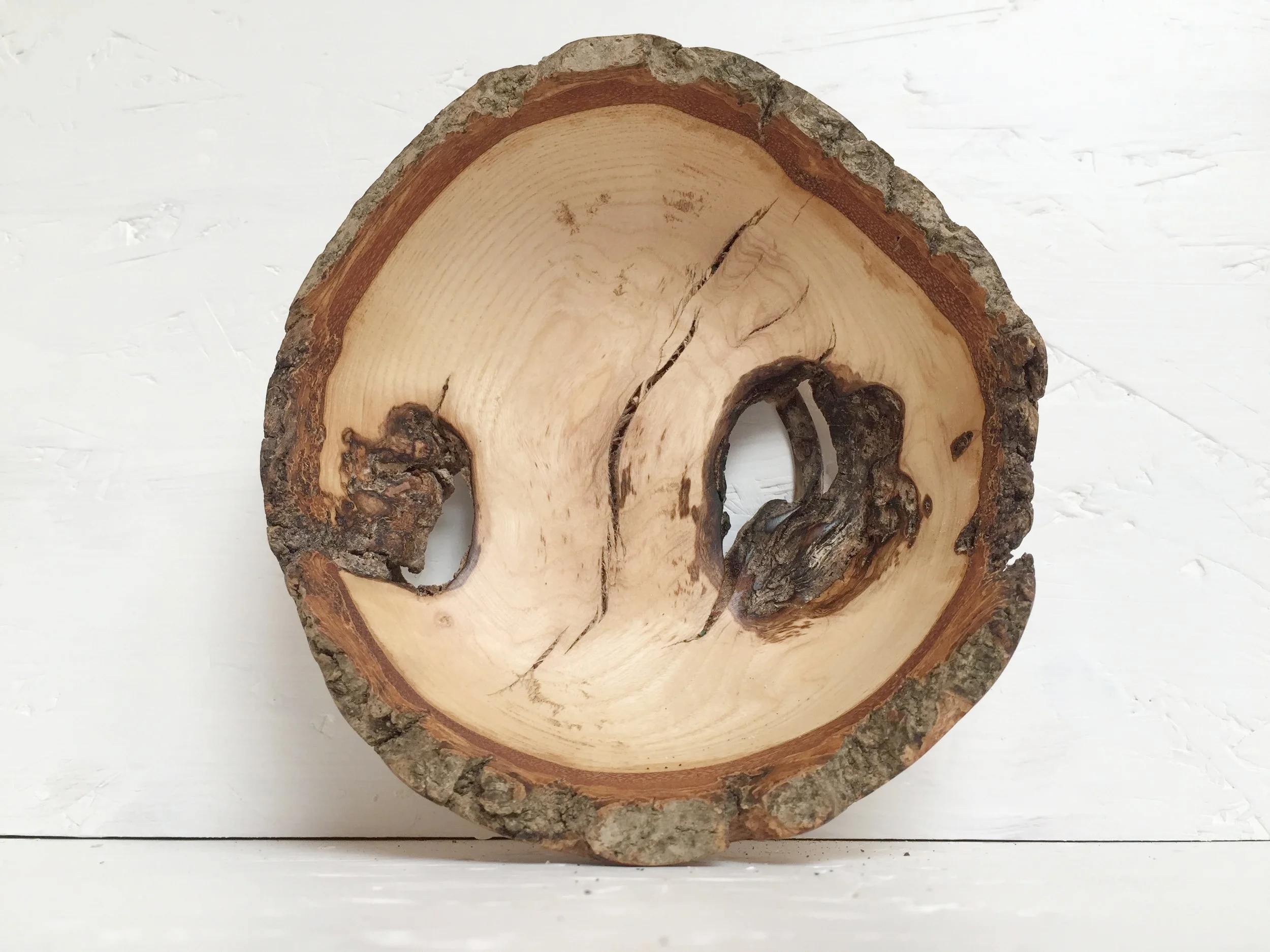 Live-Edge Ash 'Groot' Bowl