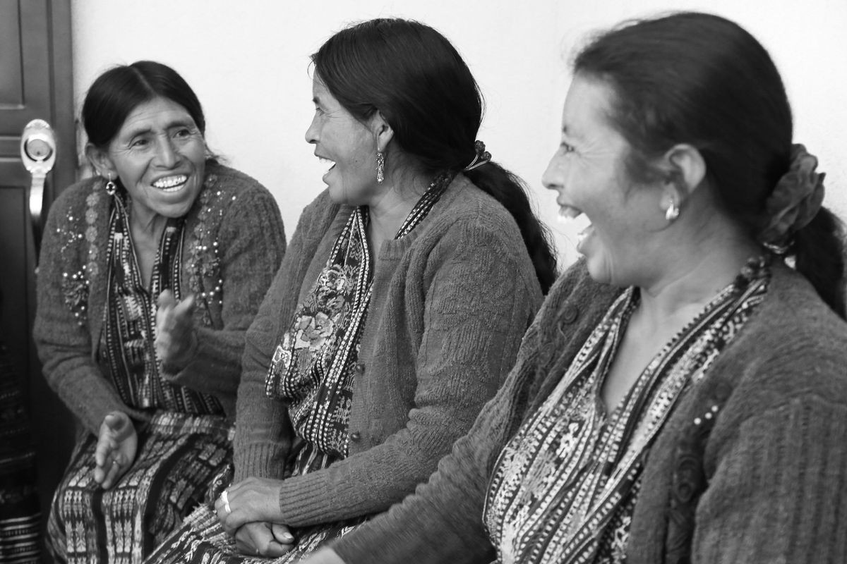 Guatemalan artisans who work with the socially responsible fair-trade brand Raven + Lily. Photo: Raven + Lily