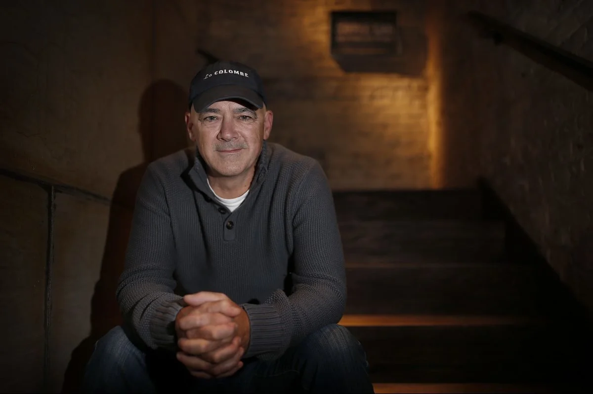 DAVID MAIALETTI / STAFF PHOTOGRAPHER Todd Carmichael, CEO of La Colombe, at his Fishtown shop.
