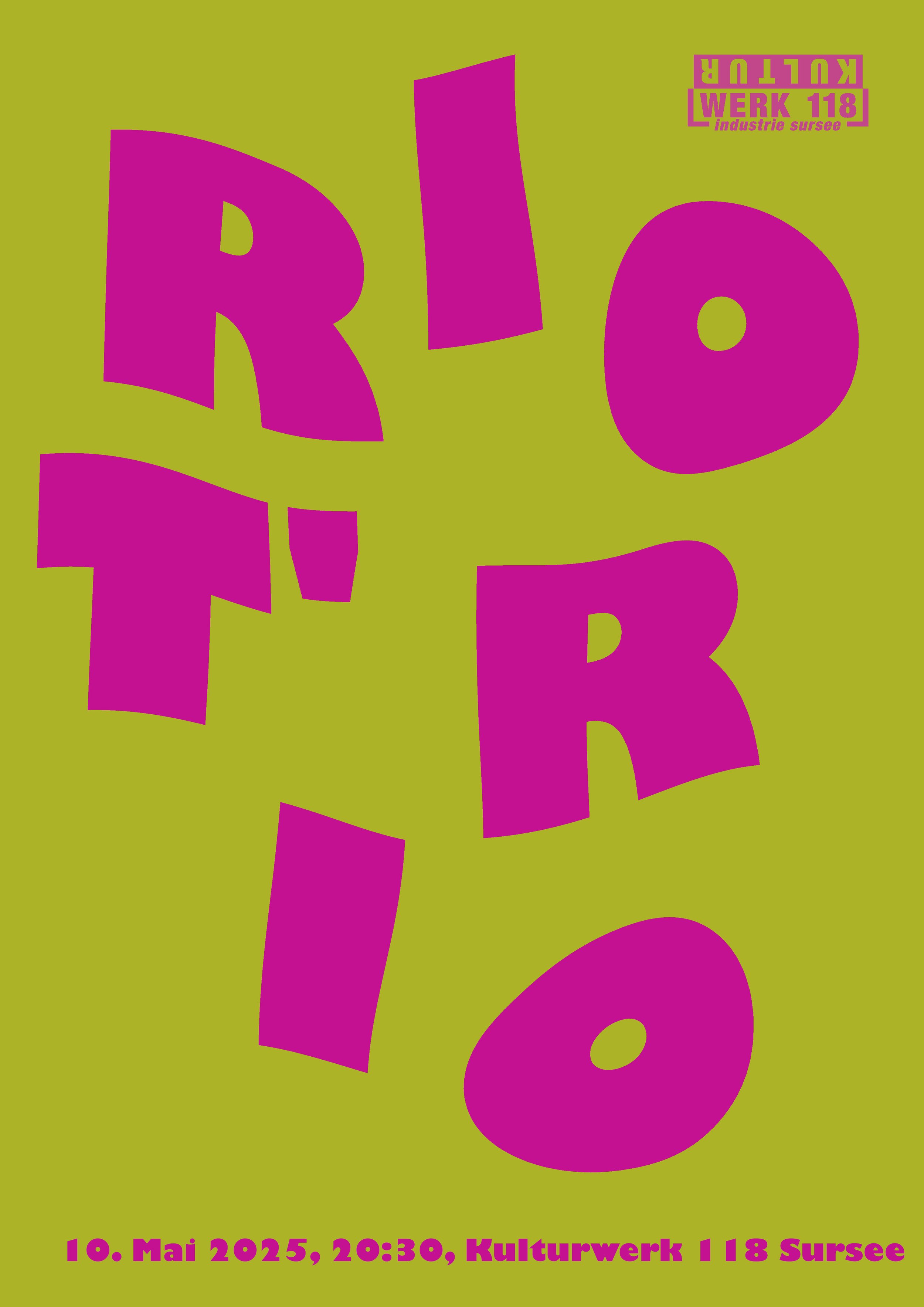 RioT'rio Live im Kulturwerk 118 