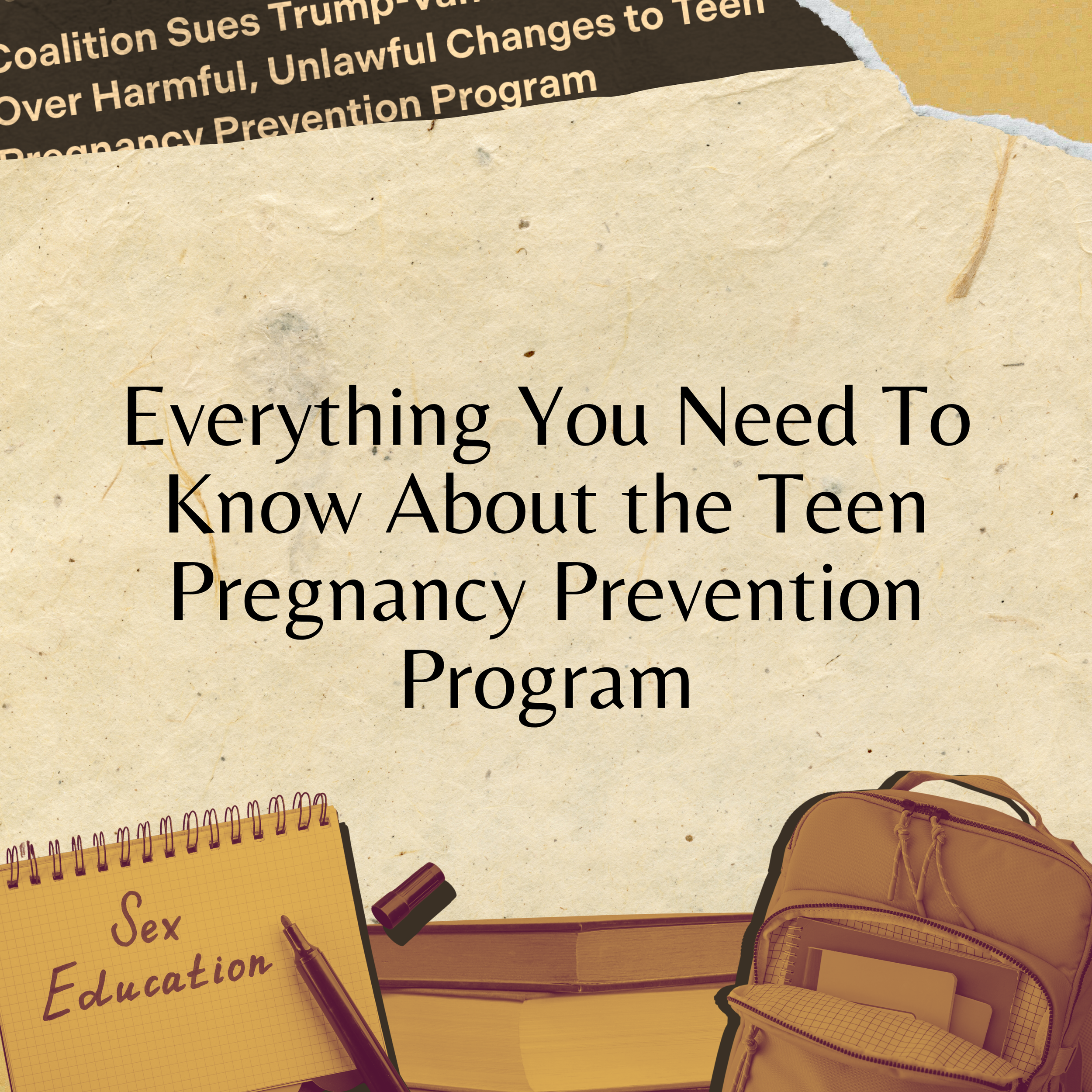 Everything You Need To Know About the Teen Pregnancy Prevention Program