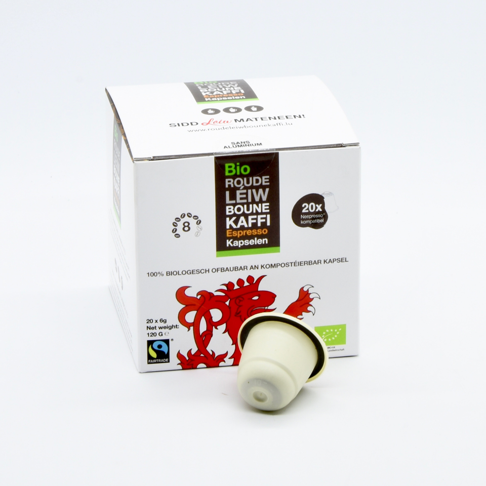 BIO - 100% BIODEGRADABLE CAPSULES ( 20 pc )