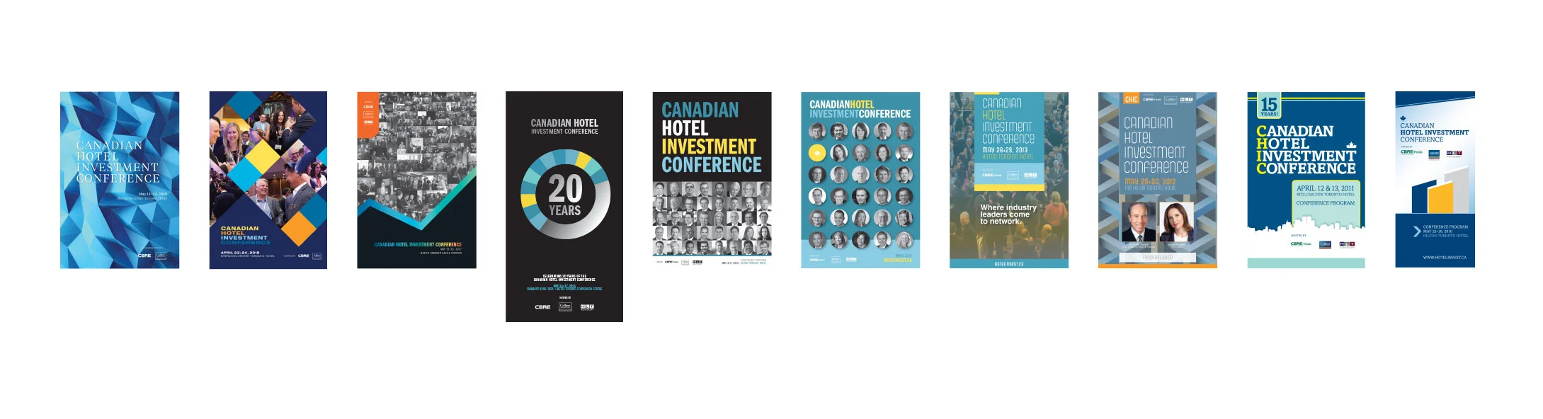 10 Years of design for the Canadian Hotel Investment Conference