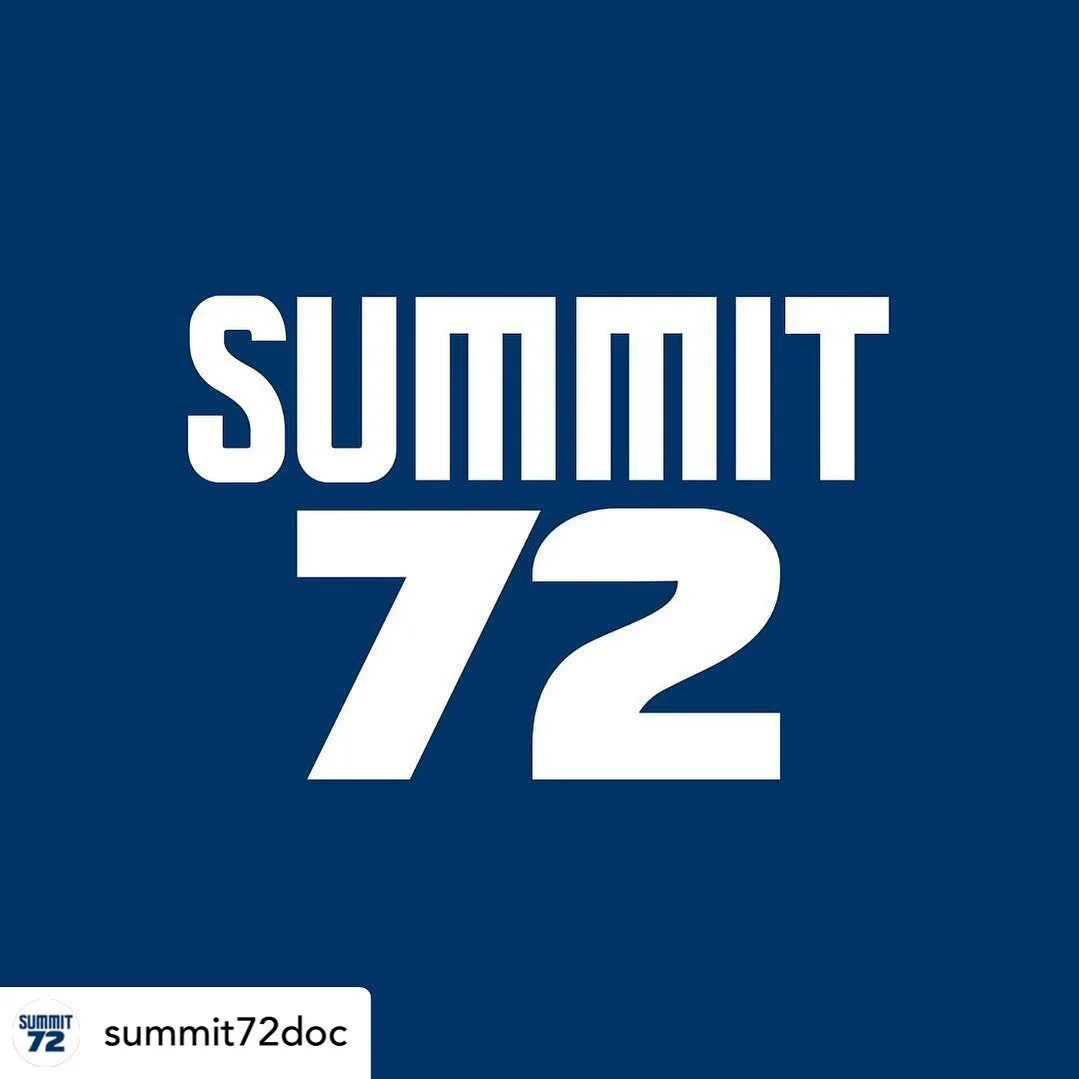 Excited to be part of this project! Got to design some things, including this handsome logo, with some supremely talented humans. Details for air times and socials below 📺

( @brokenfnc = Robyn at the office )

Posted @withregram &bull; @summit72doc