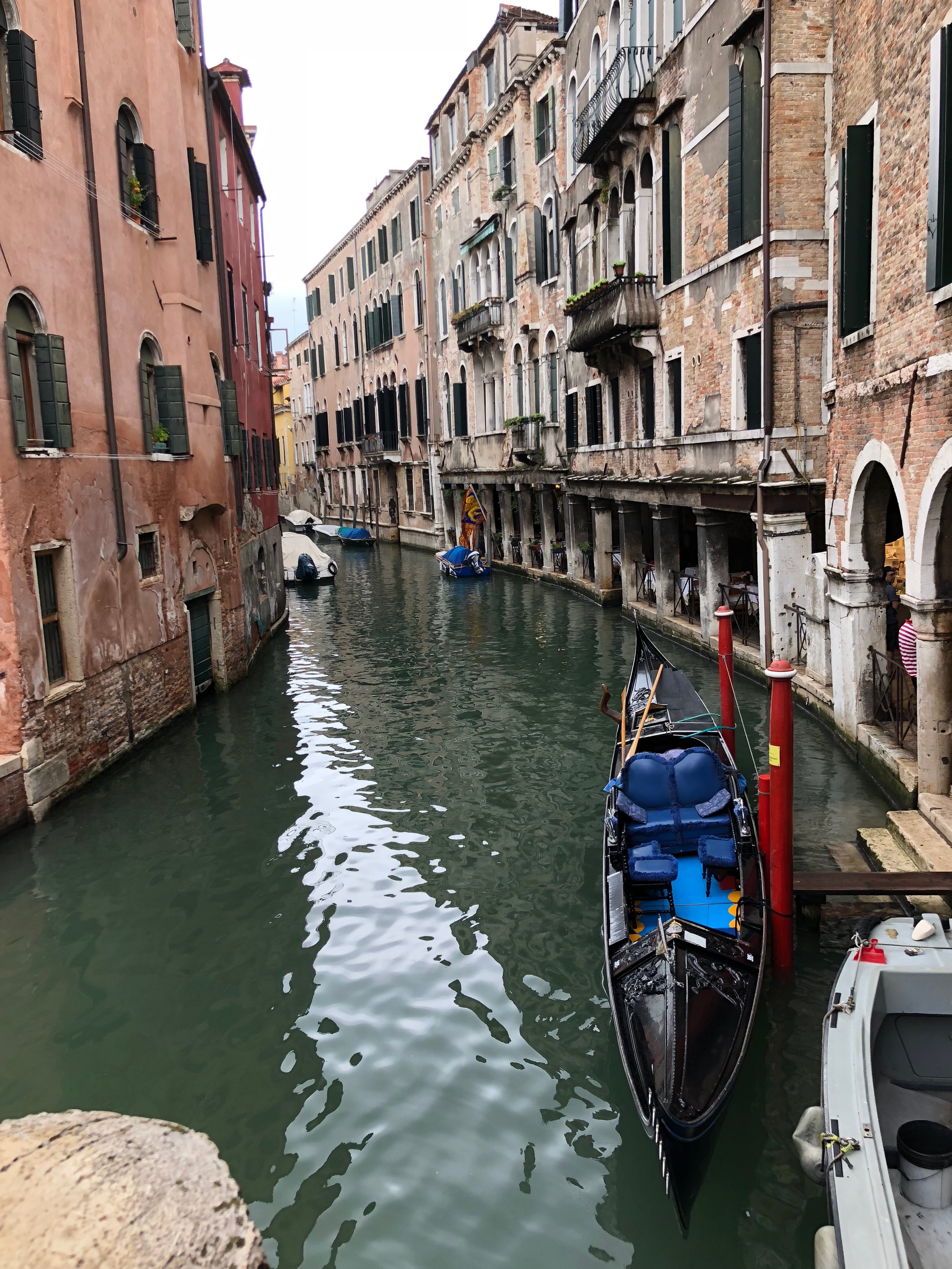 Endless canals and bridges around every corner in Venice