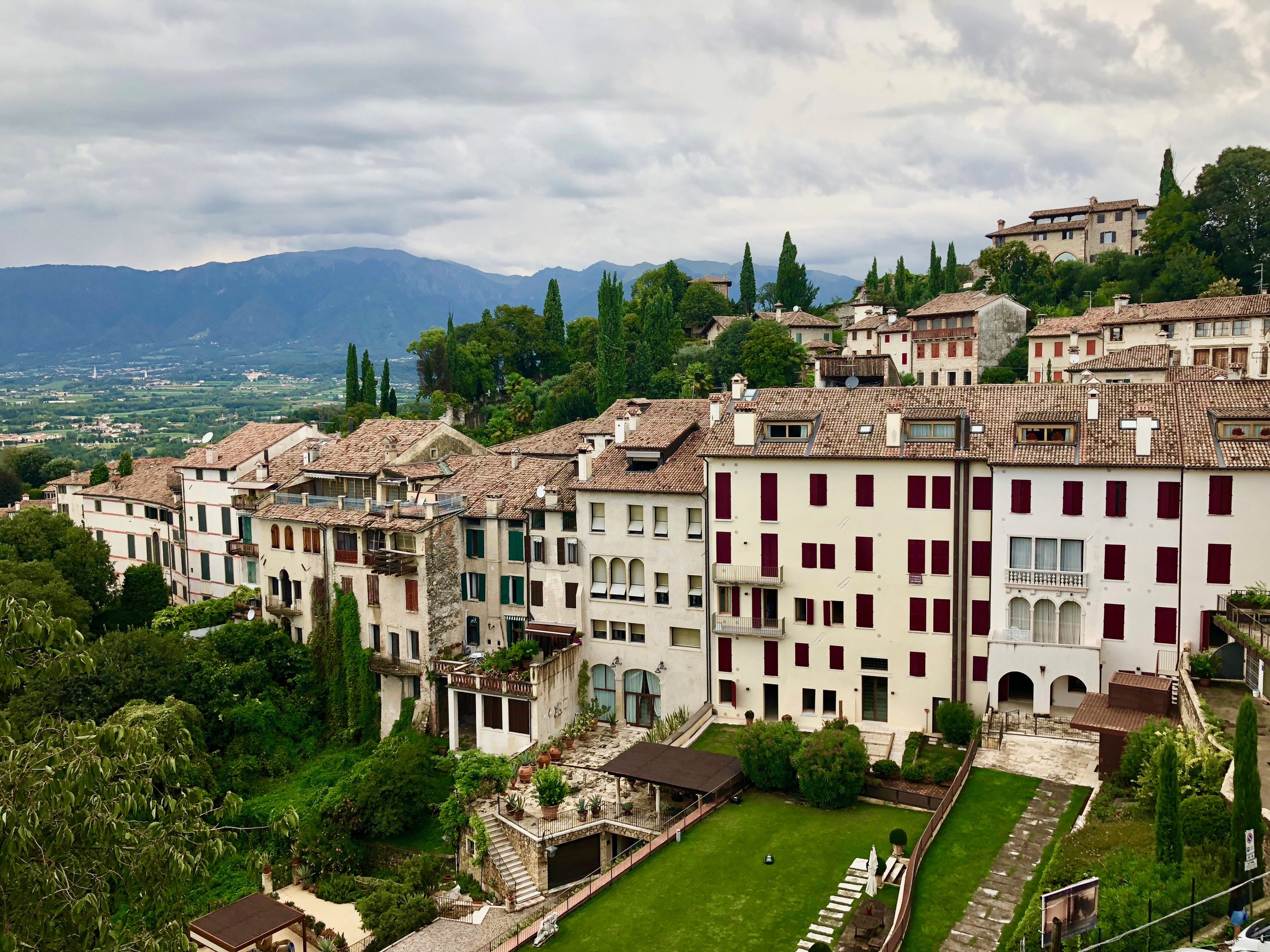 Asolo from the castle tower