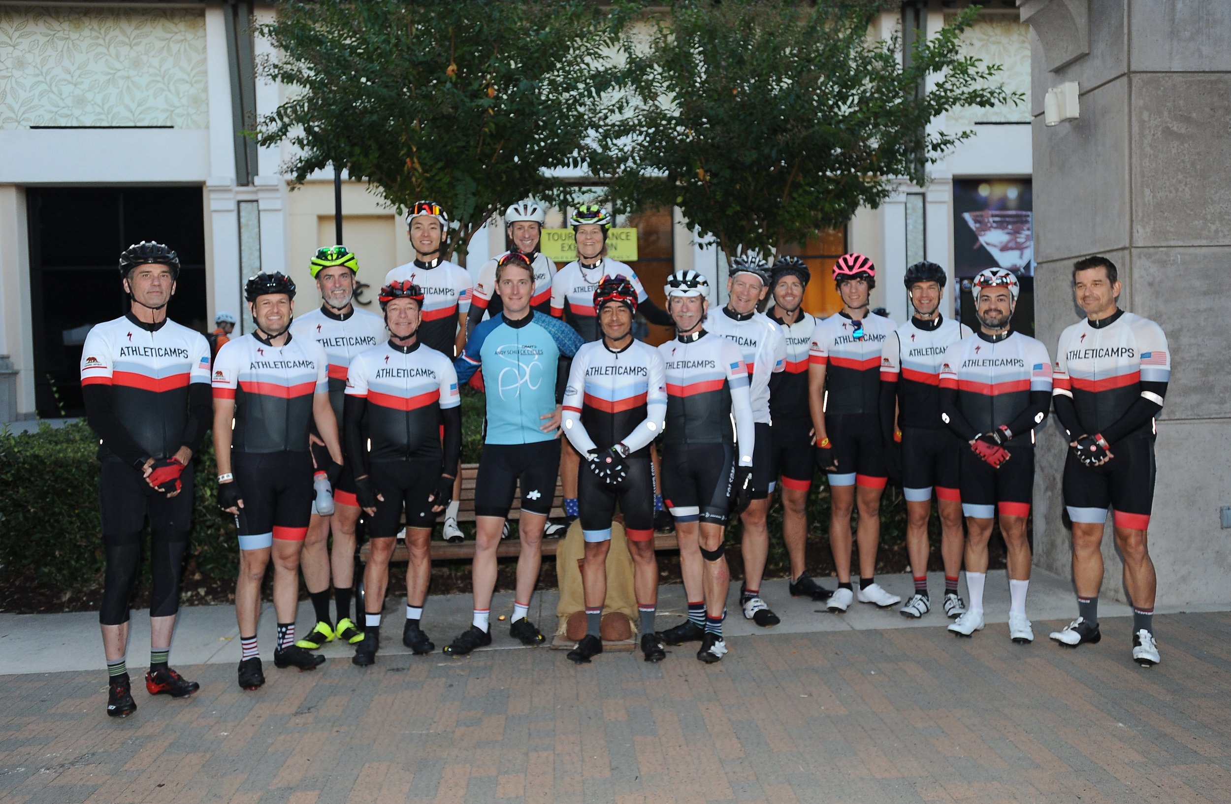 Athleticamps with 2010 TDF champion Andy Schleck prior to the event