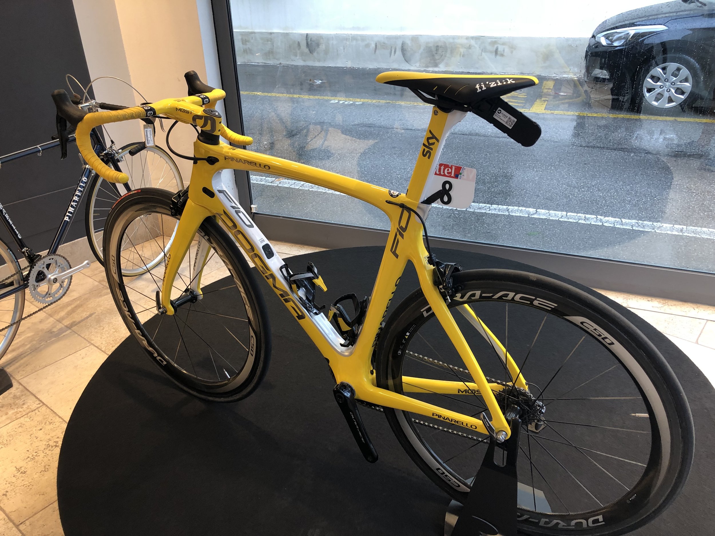 Garient Thomas' winning Tour de France bike