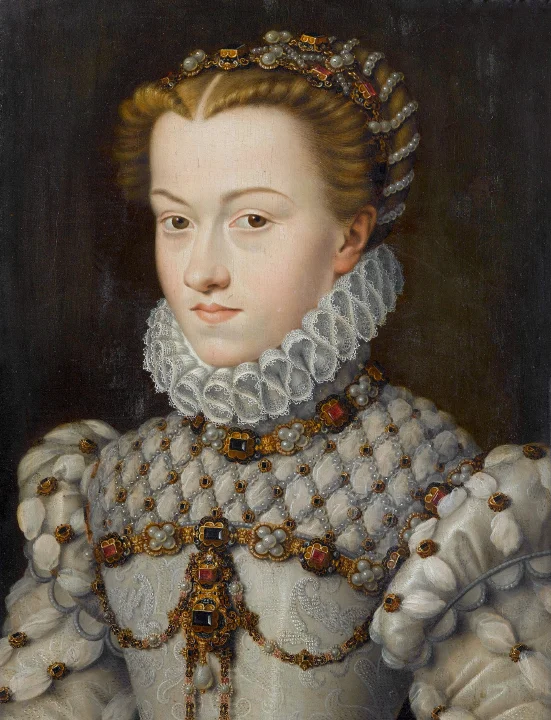 François Clouet - Elisabeth of Austria