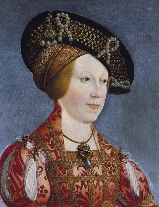 Hans Maler zu Schwaz - Queen Anne of Hungary and Bohemia