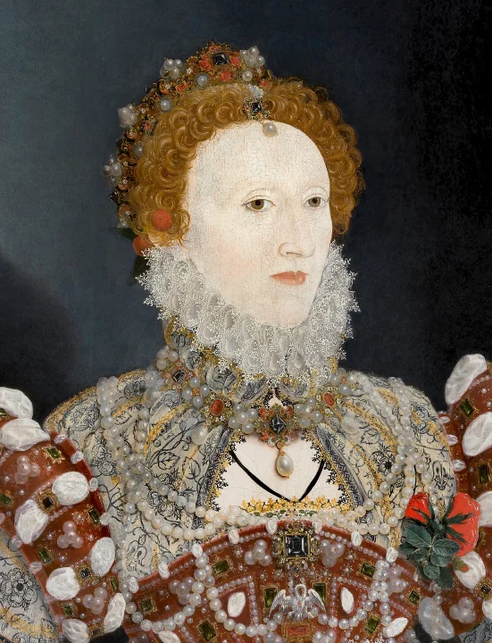 Nicholas Hilliard - Portrait of Queen Elizabeth I