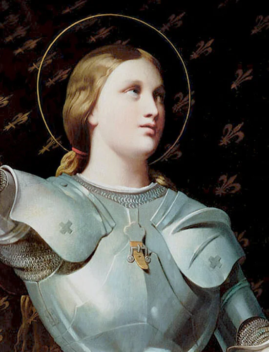 Jean Ingres - Joan of Arc at the Coronation of Charles VII