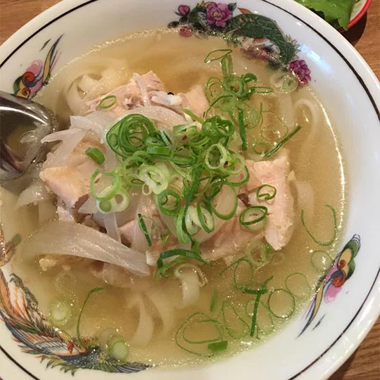 Pho Vietnamese rice noodle soup