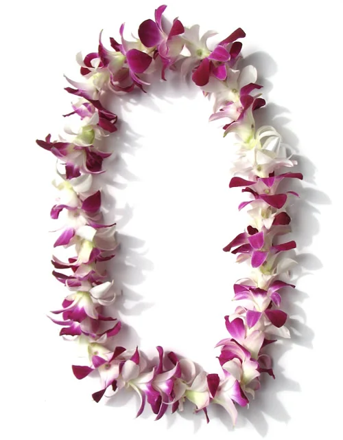 #3 Orchid Lei (*Purple and White / Pink) $40 / $28 (For small kids)