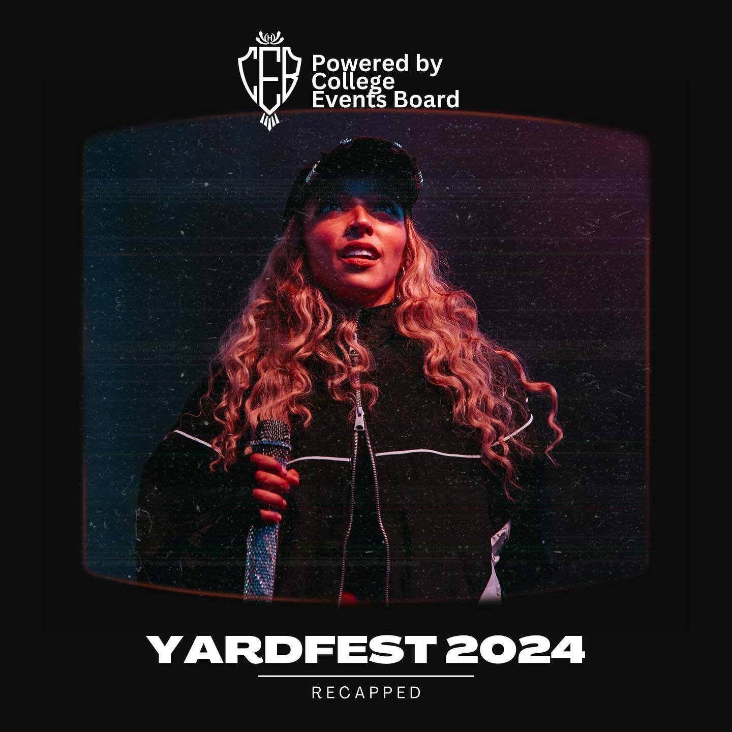 ✨ Can you believe Yardfest was one week ago?!! We had a great time planning Yardfest, and we want your input for Yardfest 2025!! Scan the QR code on the last page to join the CEB planning committee. Stay tuned for one last event of the Spring Semeste