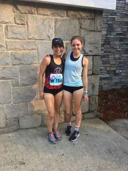 Post-Peachtree with Sakiko Minagawa from Columbus Running Co.