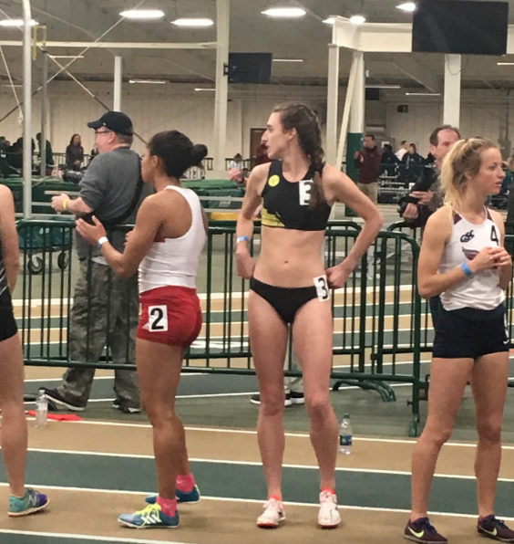 Making sure my wedgie was good-to-go before the start!