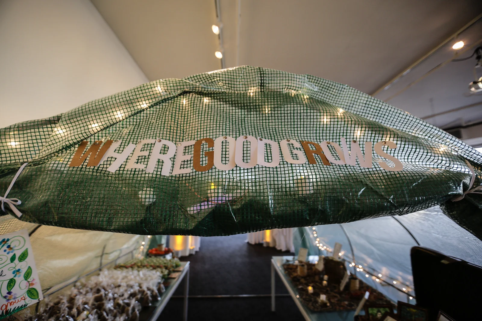 Gala attendees were greeted with a pop up experience to raise awareness for the Meadow Run Greenhouse greenhouse called #wheregoodgrows. This experience allowed gala attendees to donate to the rebuilding of the Meadow Run Greenhouse. $2,500 in donat…