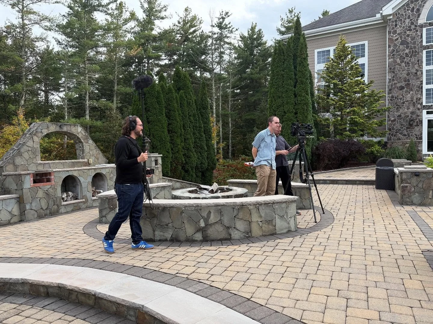Behind the scenes from our second day of filming in New Hampshire, uncovering the surprising truth behind some long-held family rumors&hellip;
