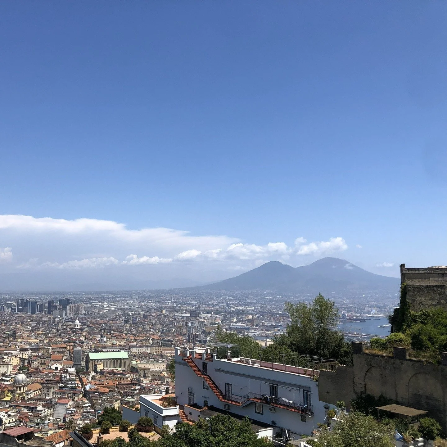 Mount Vesuvius overlooking the city of Naples, 2025.

On this day in 1631, Mount Vesuvius had one of its most destructive eruptions since ancient times, devastating communities across the Naples region.

Although it has been in a resting, or quiescen