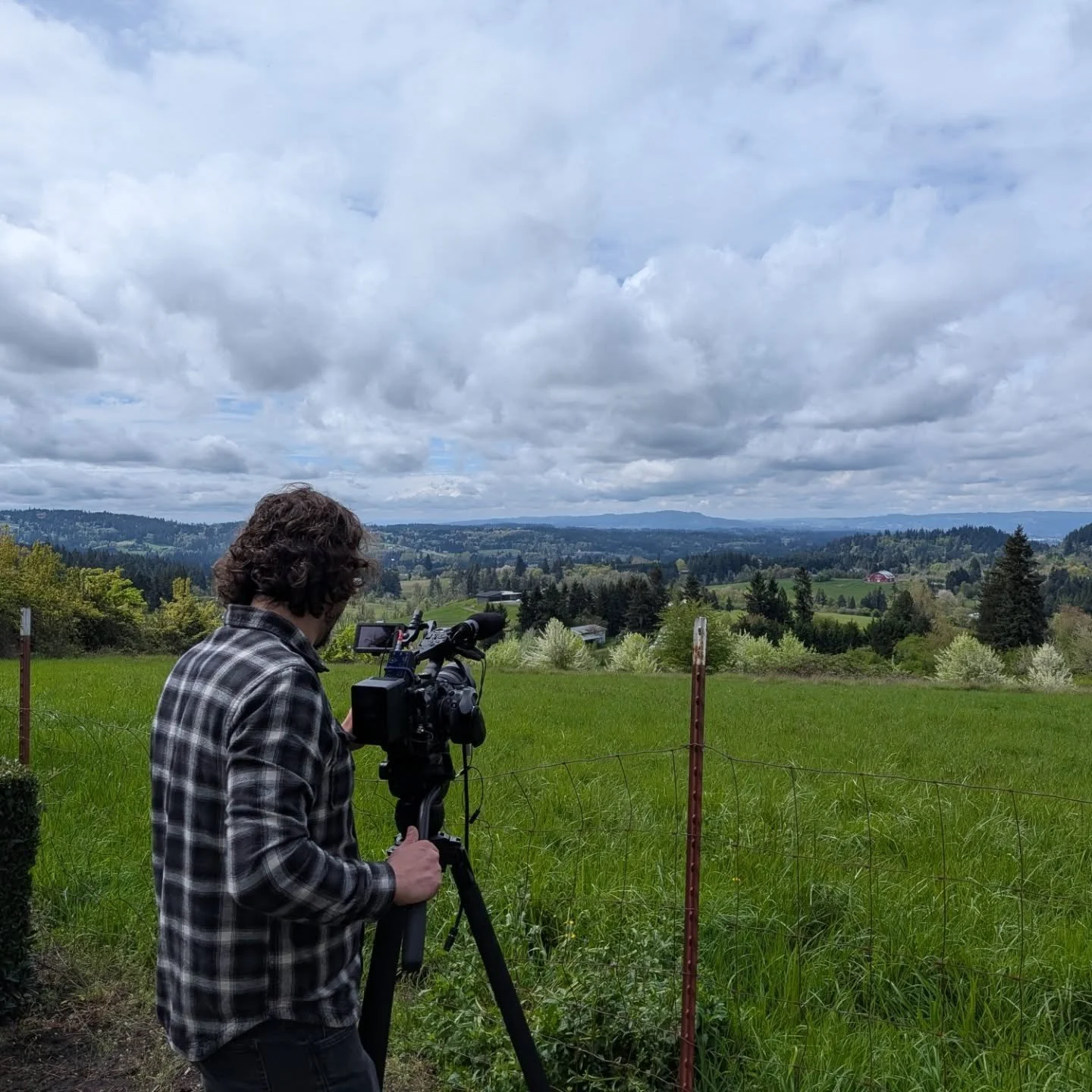 Here are a couple of BTS shots from our second day of filming in Portland.

We interviewed both family and friends, exploring topics of childhood, heritage, careers, and life as grandparents.