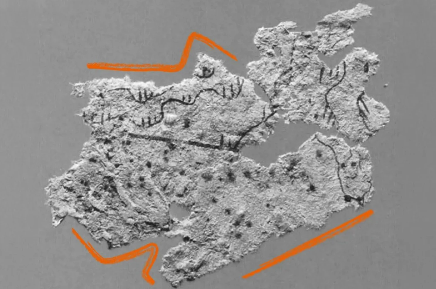 40 years ago today, archaeologists announced the discovery of the world&rsquo;s oldest surviving paper map fragment at the Fangmatan site in Gansu, China.

Drawn on a small scrap of hemp paper, the findings pushed back our understanding of map histor