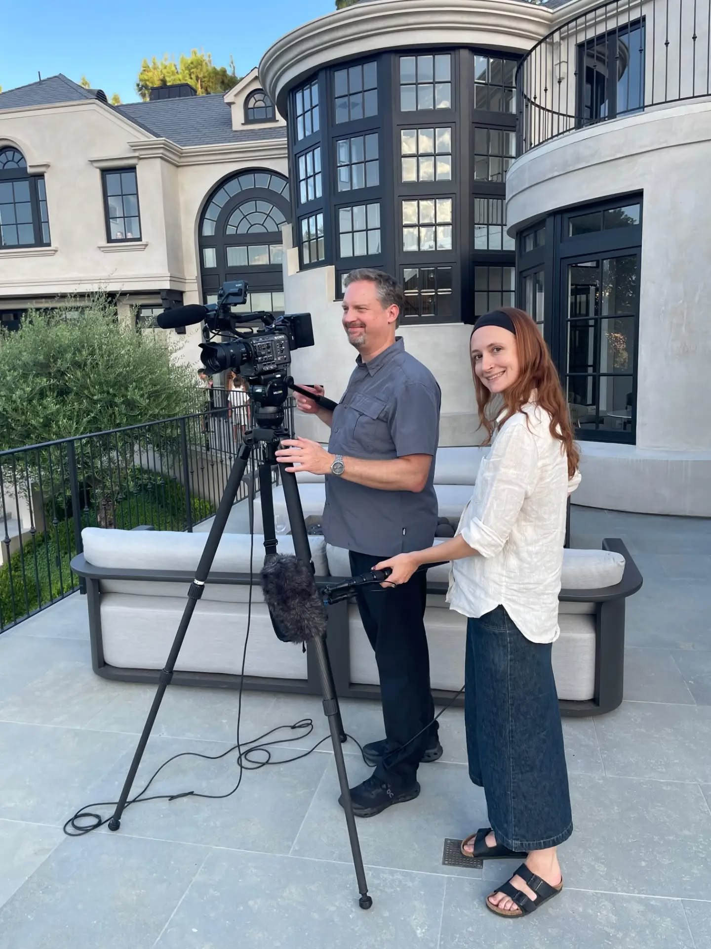Mucking in, sitting in, and listening in &ndash; the hallmarks of an FHF filming weekend. That's a wrap in LA!