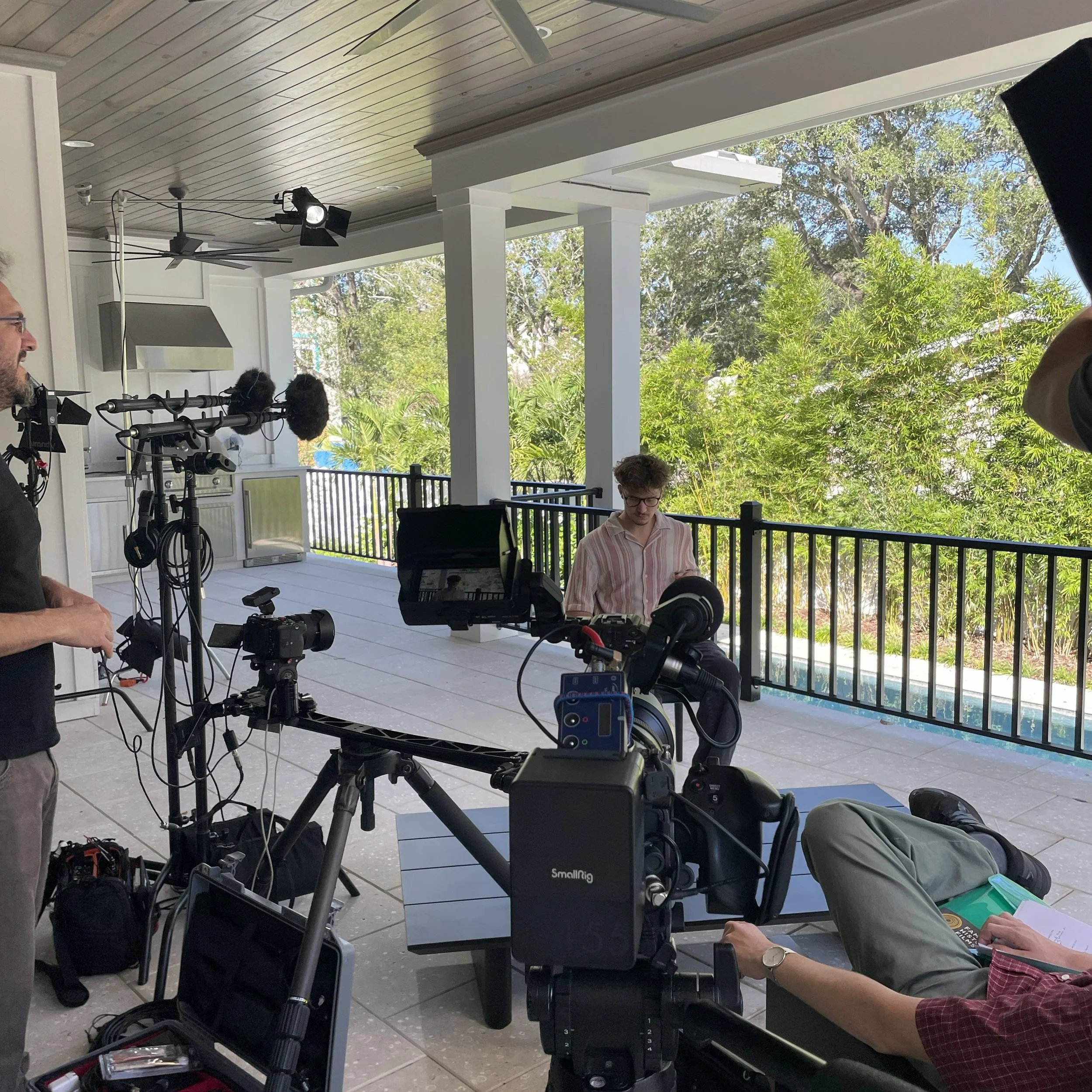 Some more BTS from our final two days of filming in Tampa. And that&rsquo;s a wrap!

Time to head home and get started on the writing phase... ✍️