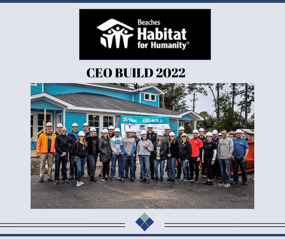 3rd Annual CEO Build benefitting Beaches Habitat for Humanity — Legacy Trust Company