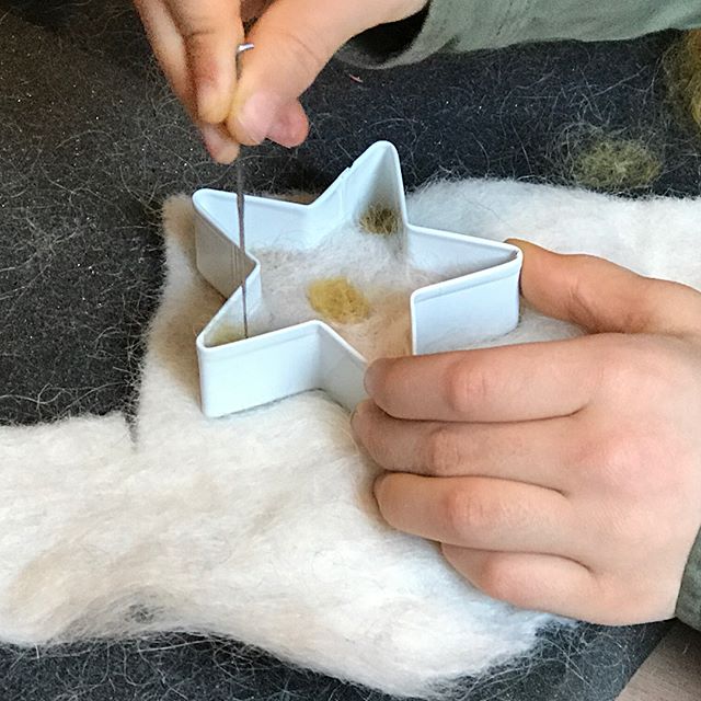 Thanks to those who joined us at our space @shopcolorant today to create felted ornaments with @commongroundfarm. Ornaments were made from naturally dyed fibers from Hudson Valley Farms. Such beautiful results from everyone! #nysfiber #regionalismmat