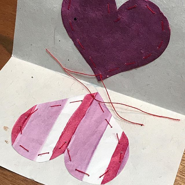 Cochineal is for Lovers
~~~~~~~~~~~~~~~~~
Create handmade Valentine's Day cards with NY Textile Lab and @shopcolorant on #beaconsecondsaturday February 9th from 12-4pm &hearts;️Handcraft personal Valentines using natural cochineal inks, textile scrap