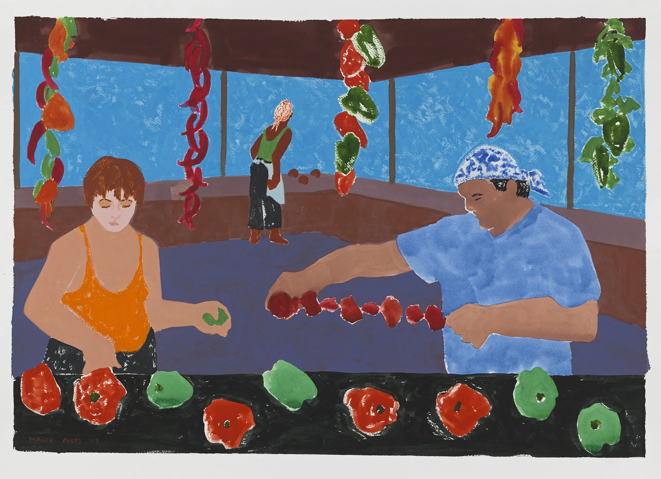 March Avery Works on Paper — MARCH AVERY