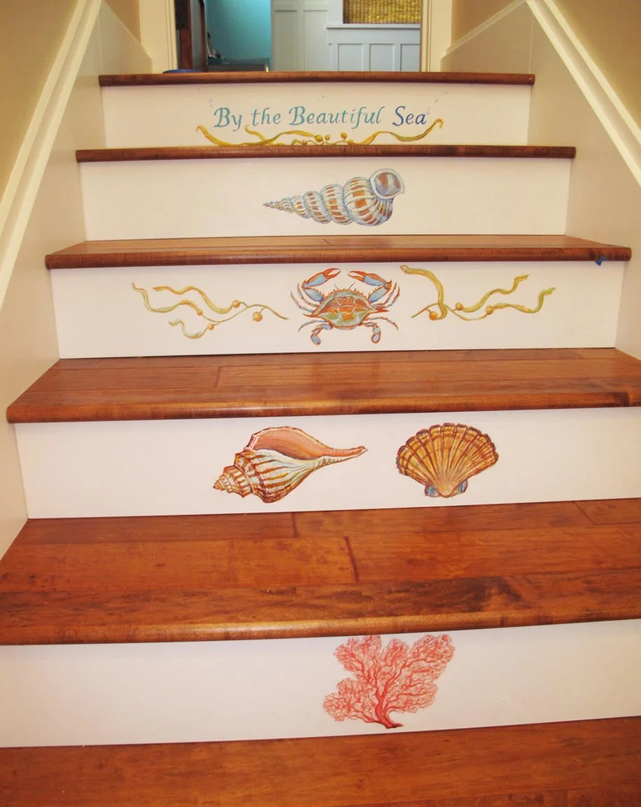 DINING ROOM AND ENTRY — Marcie Hawthorne Murals, Fine Arts, and ...