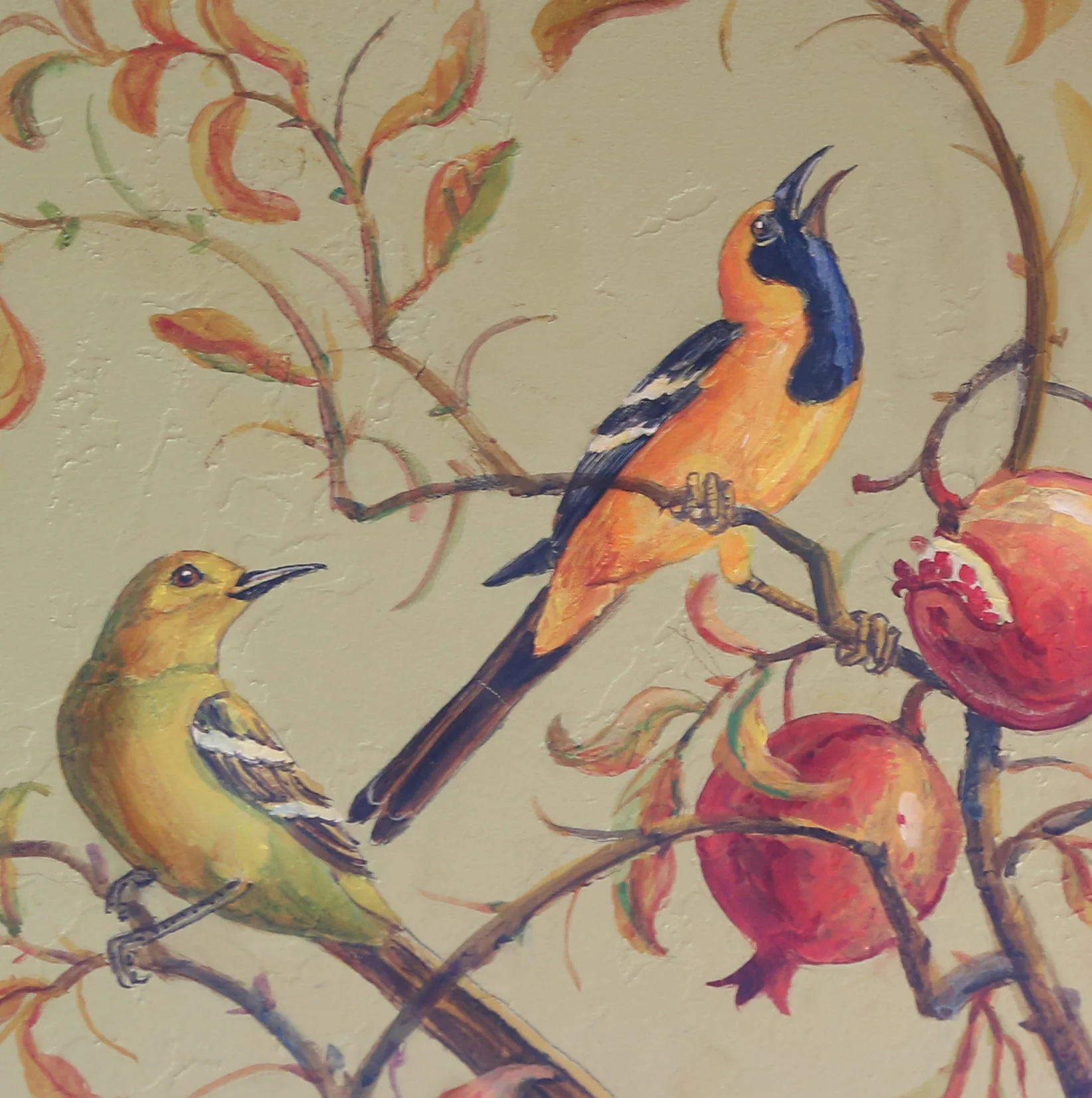 6a.Pomegranite & Birds Detail Lg.jpg